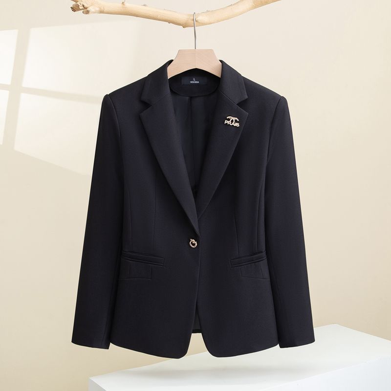 Kvinnor Elegant Blazer med Texturerad Design och Slim Fit Mirla-Eva Jonsson