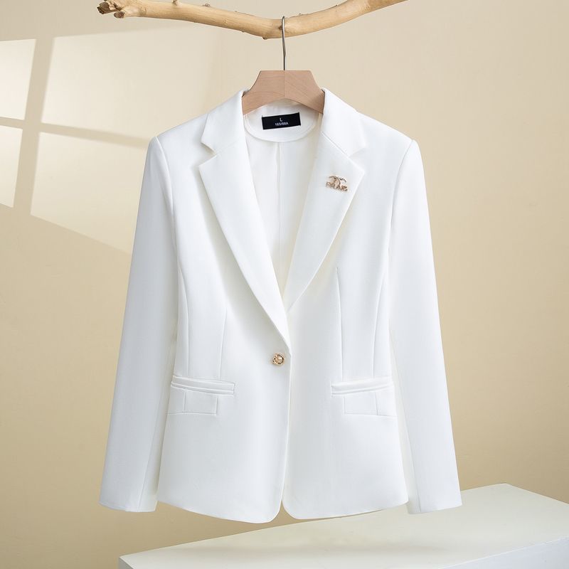 Kvinnor Elegant Blazer med Texturerad Design och Slim Fit Mirla-Eva Jonsson