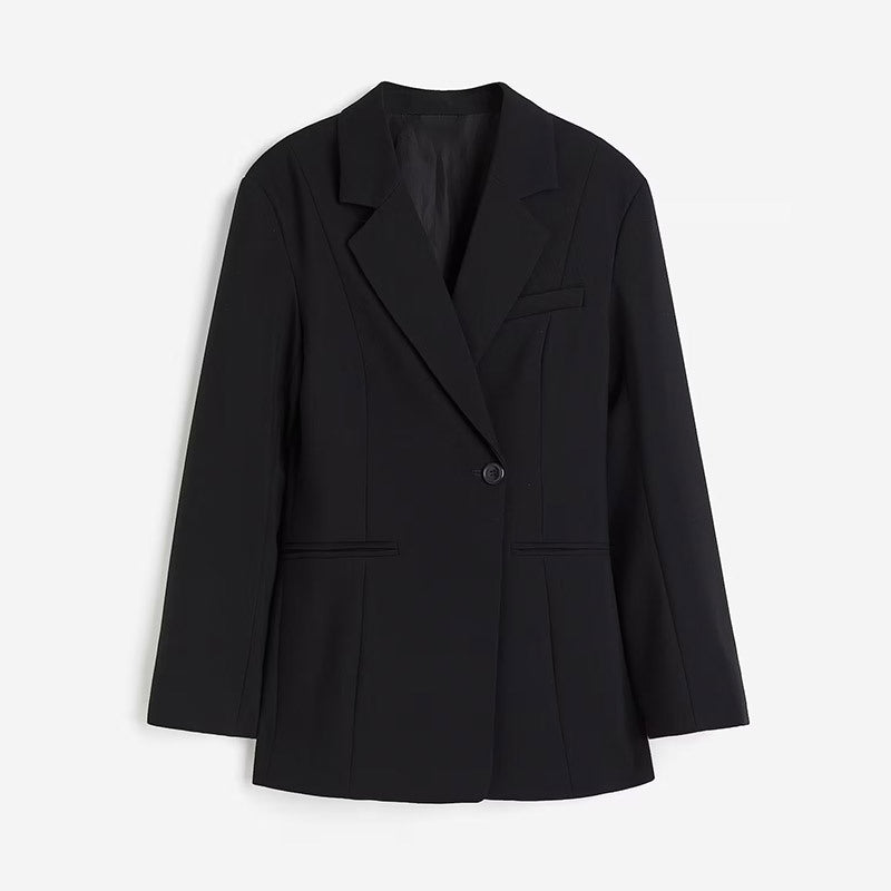Kvinnor Elegant Blazer med figursydd passform och praktiska fickor Eva Jonsson-Eva Jonsson