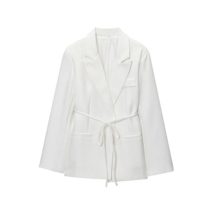 Kvinnor Elegant Wrap-Jacka med midjejusterbart bälte Mirla-Eva Jonsson