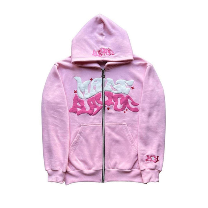 Kvinnor Hoodie med unik graffiti design Mirla-Eva Jonsson