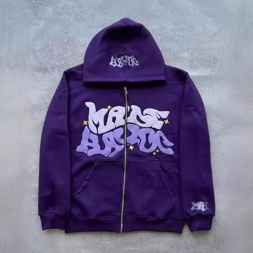 Kvinnor Hoodie med unik graffiti design Mirla-Eva Jonsson