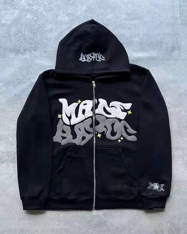 Kvinnor Hoodie med unik graffiti design Mirla-Eva Jonsson