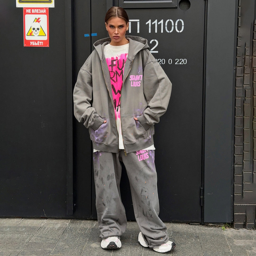 Kvinnor Huva Oversized Fritidsdräkt Mirla-Eva Jonsson