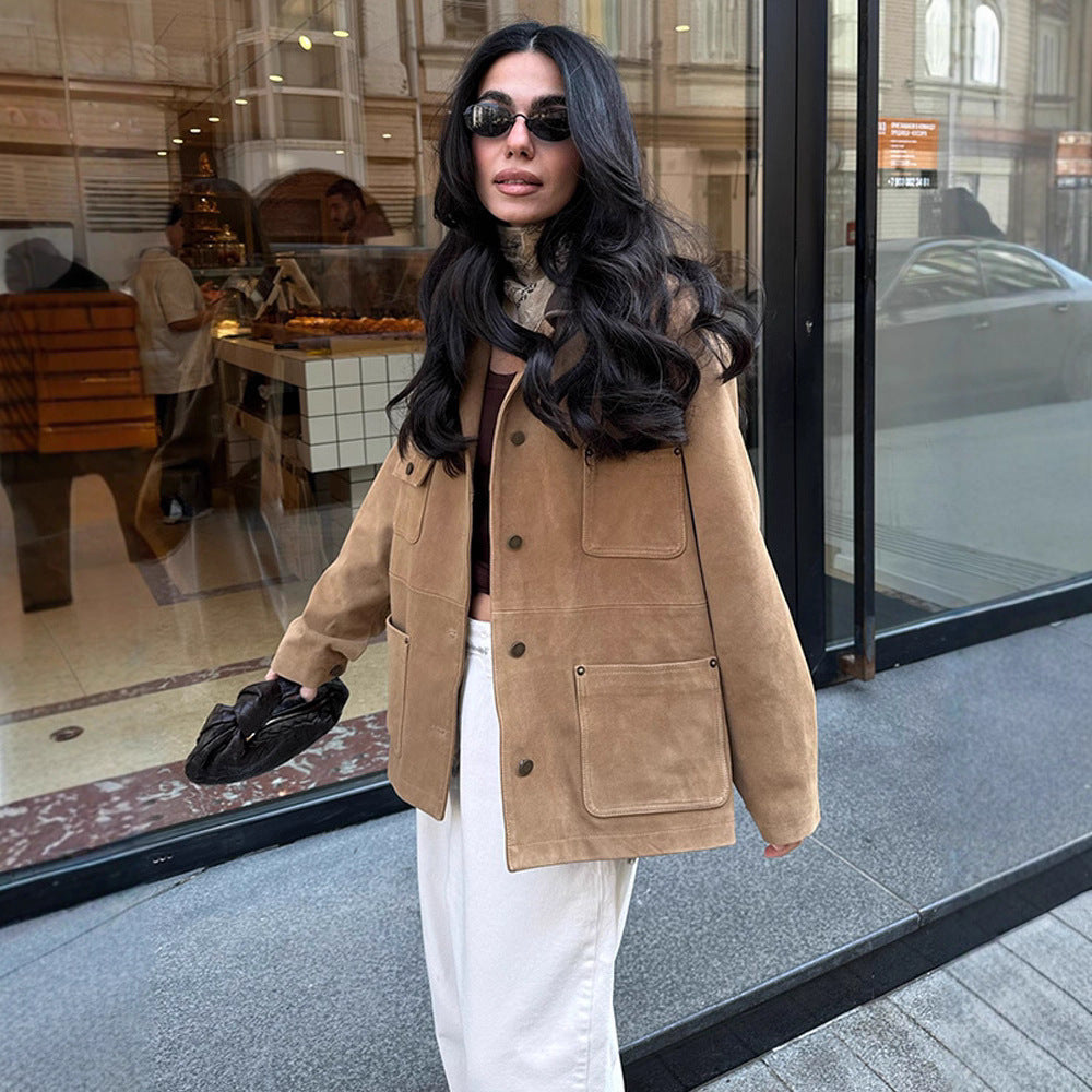 Kvinnor Löst skuren mockajacka Mirla-Eva Jonsson