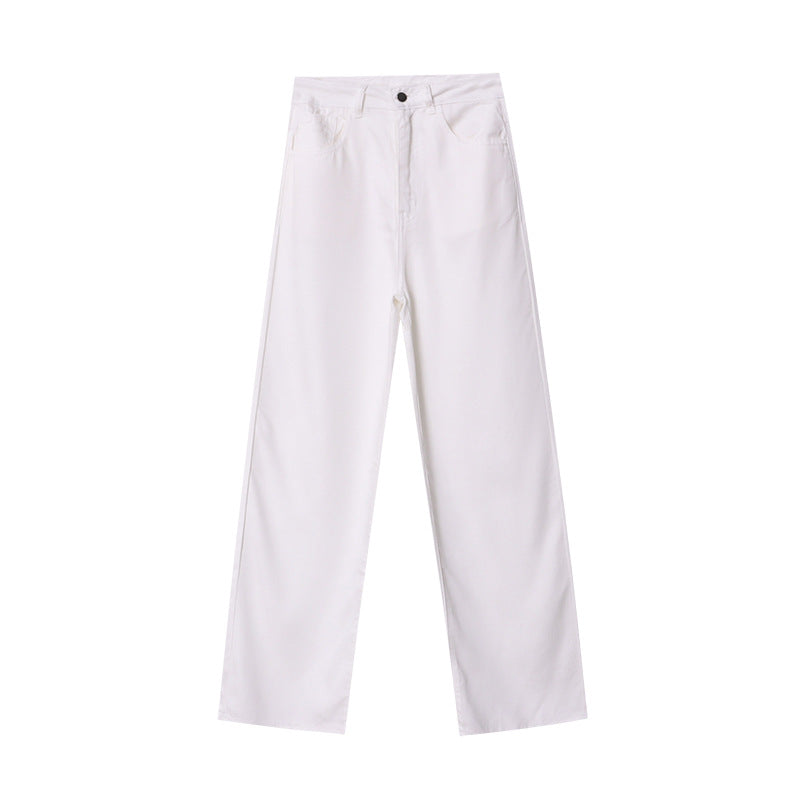 Kvinnor Mode Bred Skär Jeans Byxor Mirla-Eva Jonsson