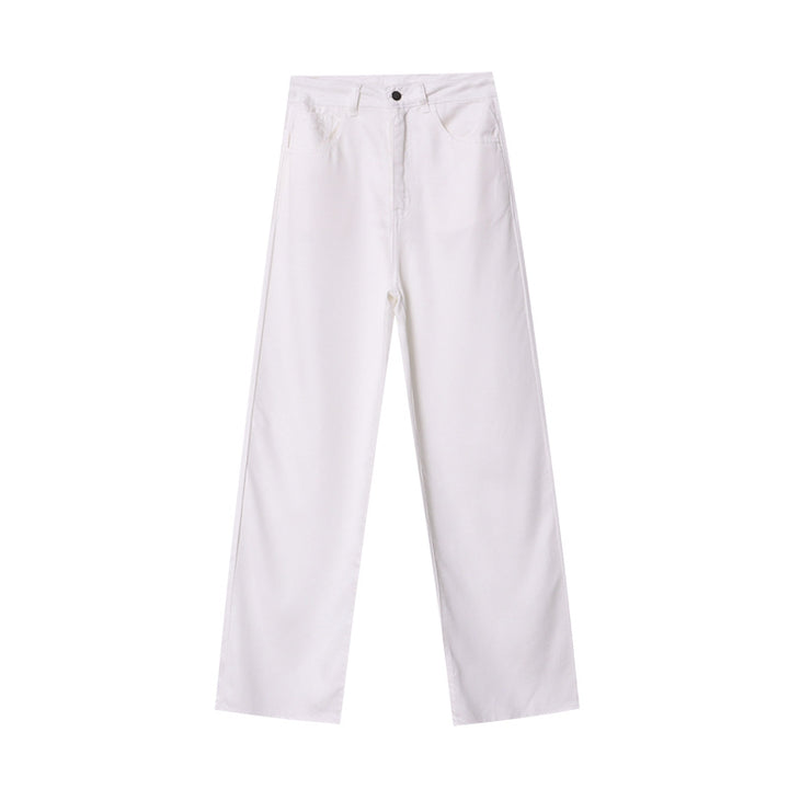 Kvinnor Mode Bred Skär Jeans Byxor Mirla-Eva Jonsson