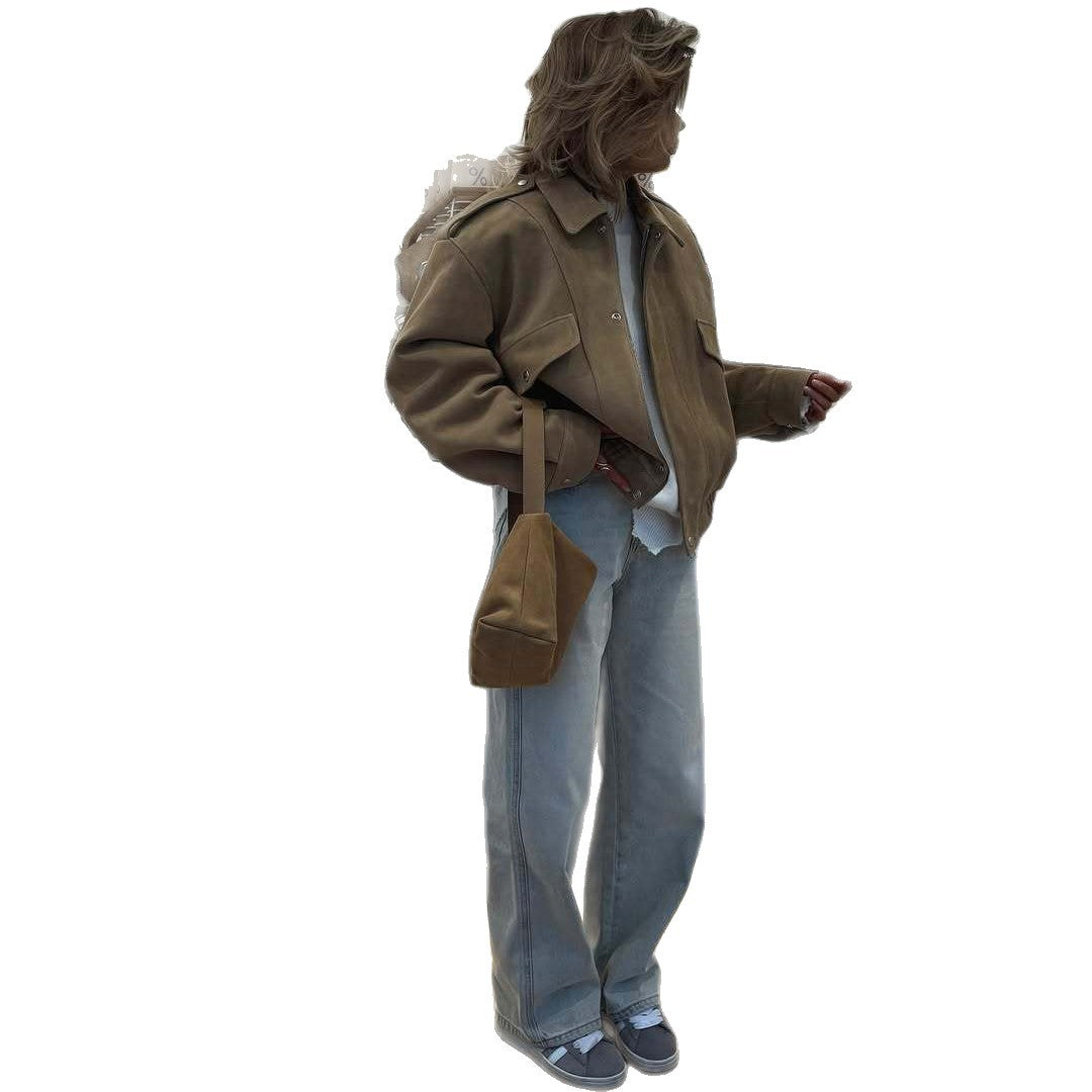 Kvinnor Mode Oversized Mockajacka Mirla-Eva Jonsson