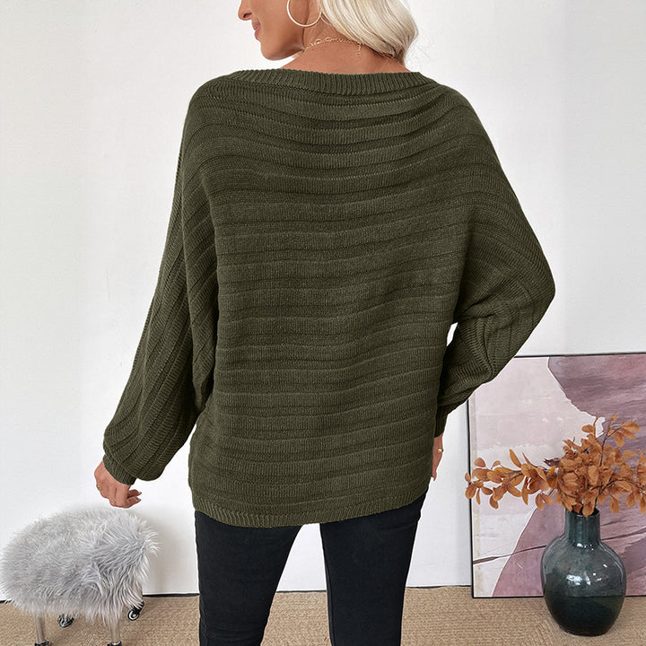 Kvinnor Off-Shoulder Stickad Tröja Mirla-Eva Jonsson