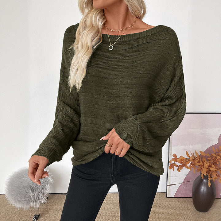 Kvinnor Off-Shoulder Stickad Tröja Mirla-Eva Jonsson