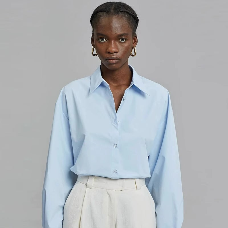 Kvinnor Oversize-Företags skjorta Mirla-Eva Jonsson