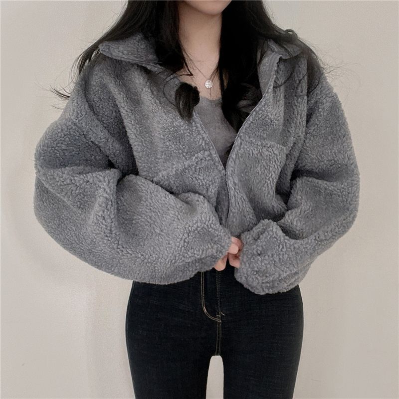 Kvinnor Oversized Fleecejacka Mirla-Eva Jonsson