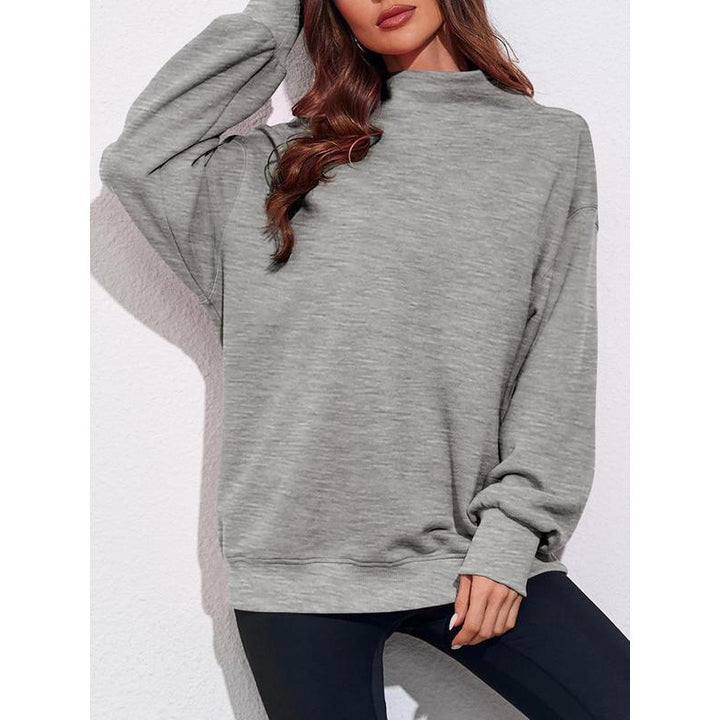 Kvinnor Oversized Höga Kragen Tröja Mirla-Eva Jonsson