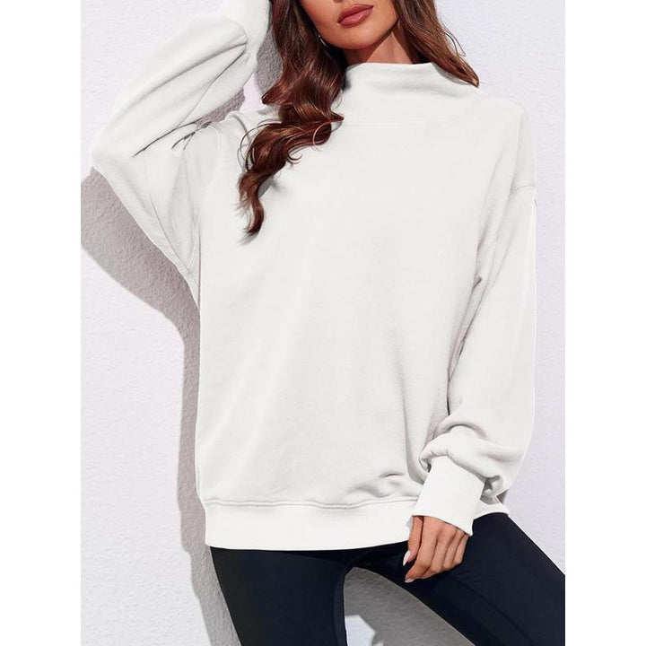 Kvinnor Oversized Höga Kragen Tröja Mirla-Eva Jonsson