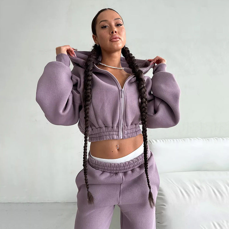 Kvinnor Oversized Hoodie med sportig skärning och elastisk midja Mirla-Eva Jonsson