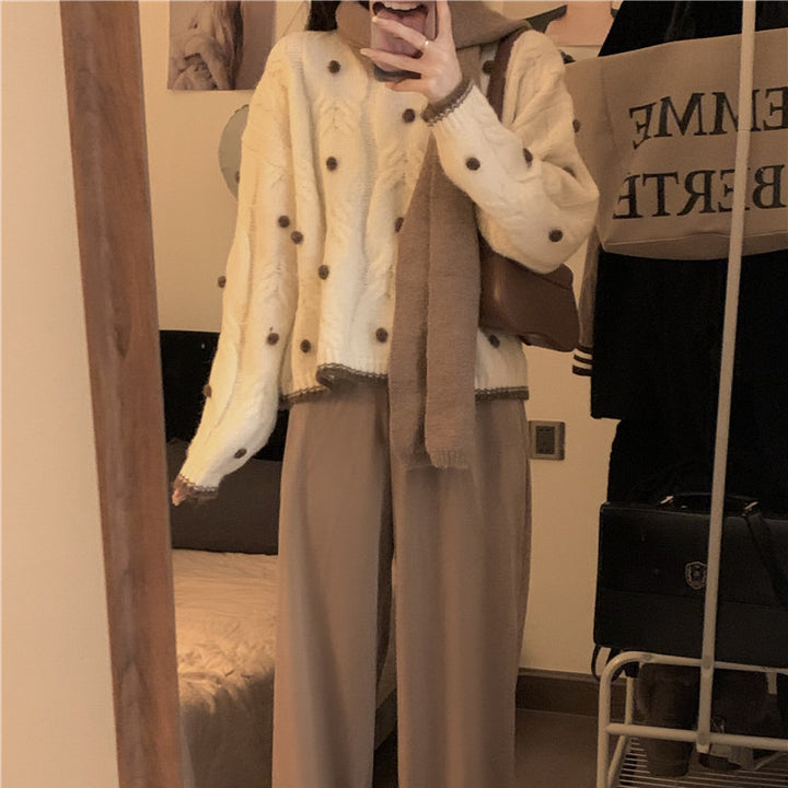 Kvinnor Oversized Tröja med Struktur Mirla-Eva Jonsson
