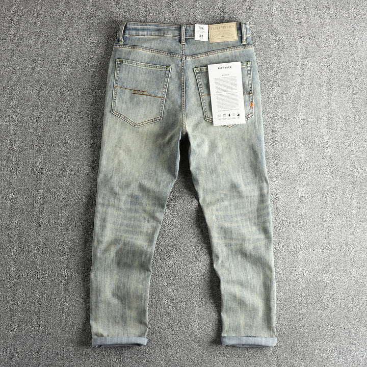 Kvinnor Slim-Fit Jeans med bekväm passform och avslappnad vintage-look Mirla-Eva Jonsson