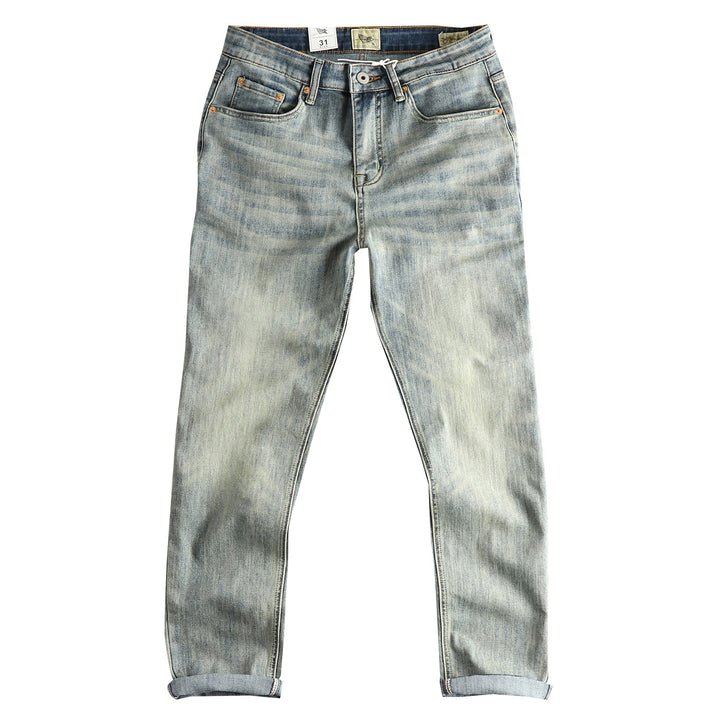 Kvinnor Slim-Fit Jeans med bekväm passform och avslappnad vintage-look Mirla-Eva Jonsson