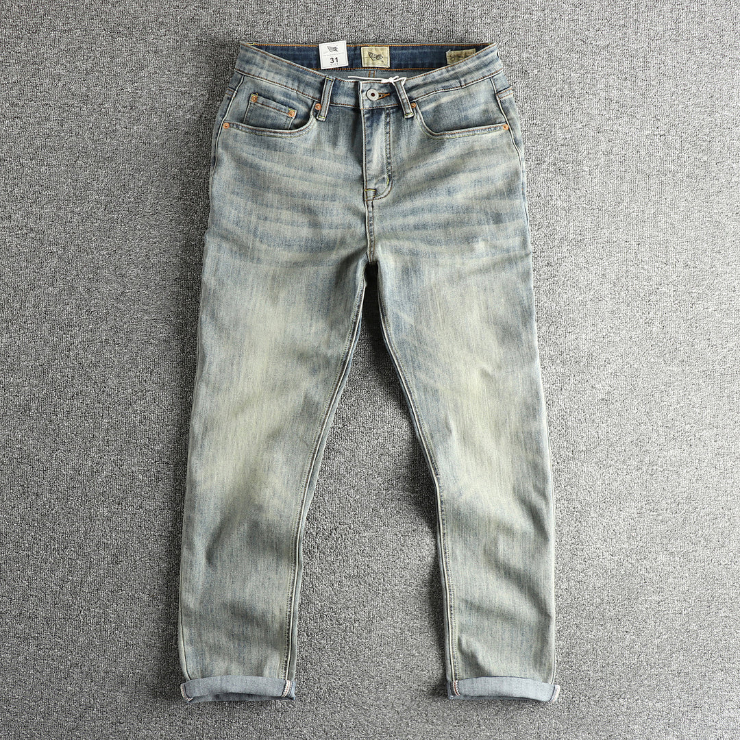 Kvinnor Slim-Fit Jeans med bekväm passform och avslappnad vintage-look Mirla-Eva Jonsson