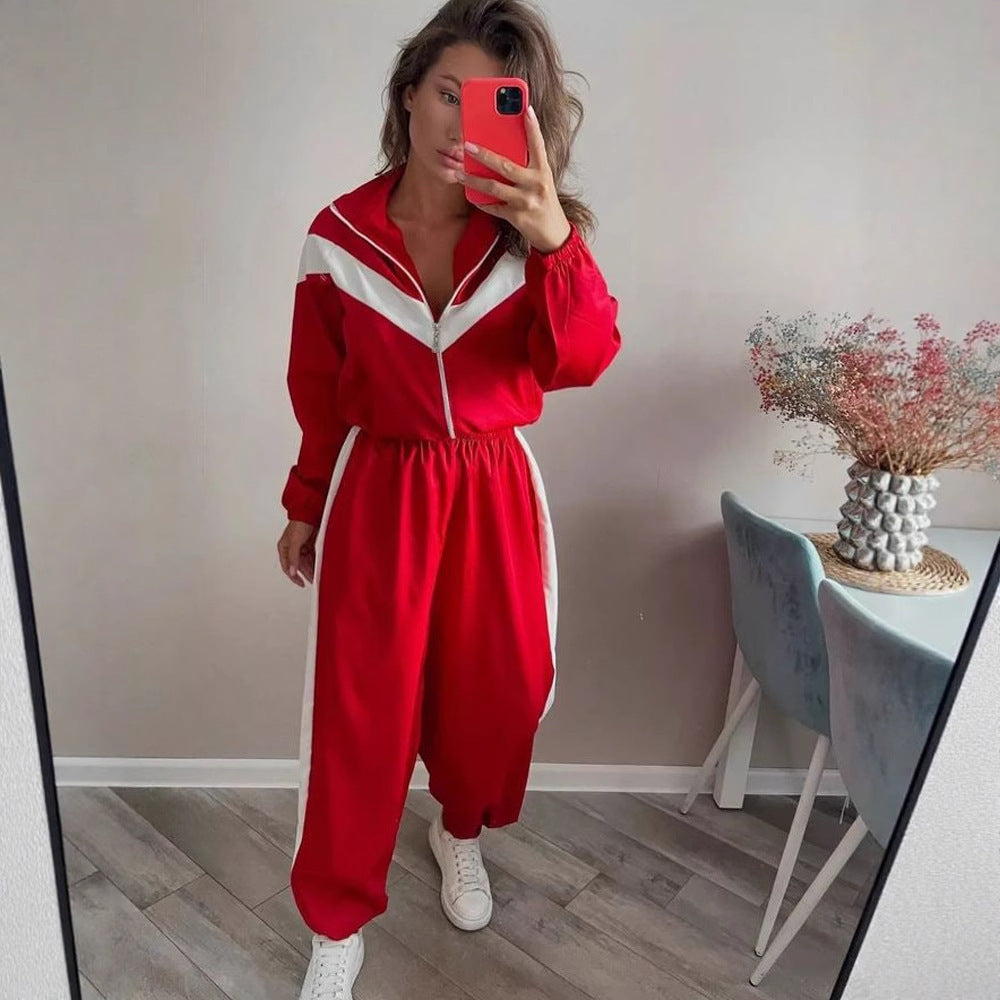 Kvinnor Sportigt Tracksuit med moderiktig snitt och praktiska fickor Eva Jonsson-Eva Jonsson