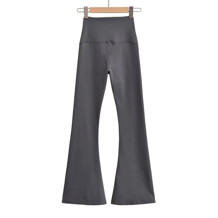 Kvinnor Svirvlande Leggings med Hög Midja och Elegant Wrap Look Mirla-Eva Jonsson