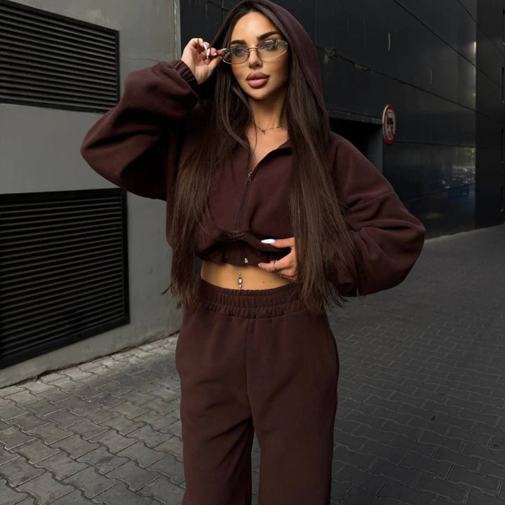 Kvinnor Urban Oversized Jumpsuit med Huva Mirla-Eva Jonsson