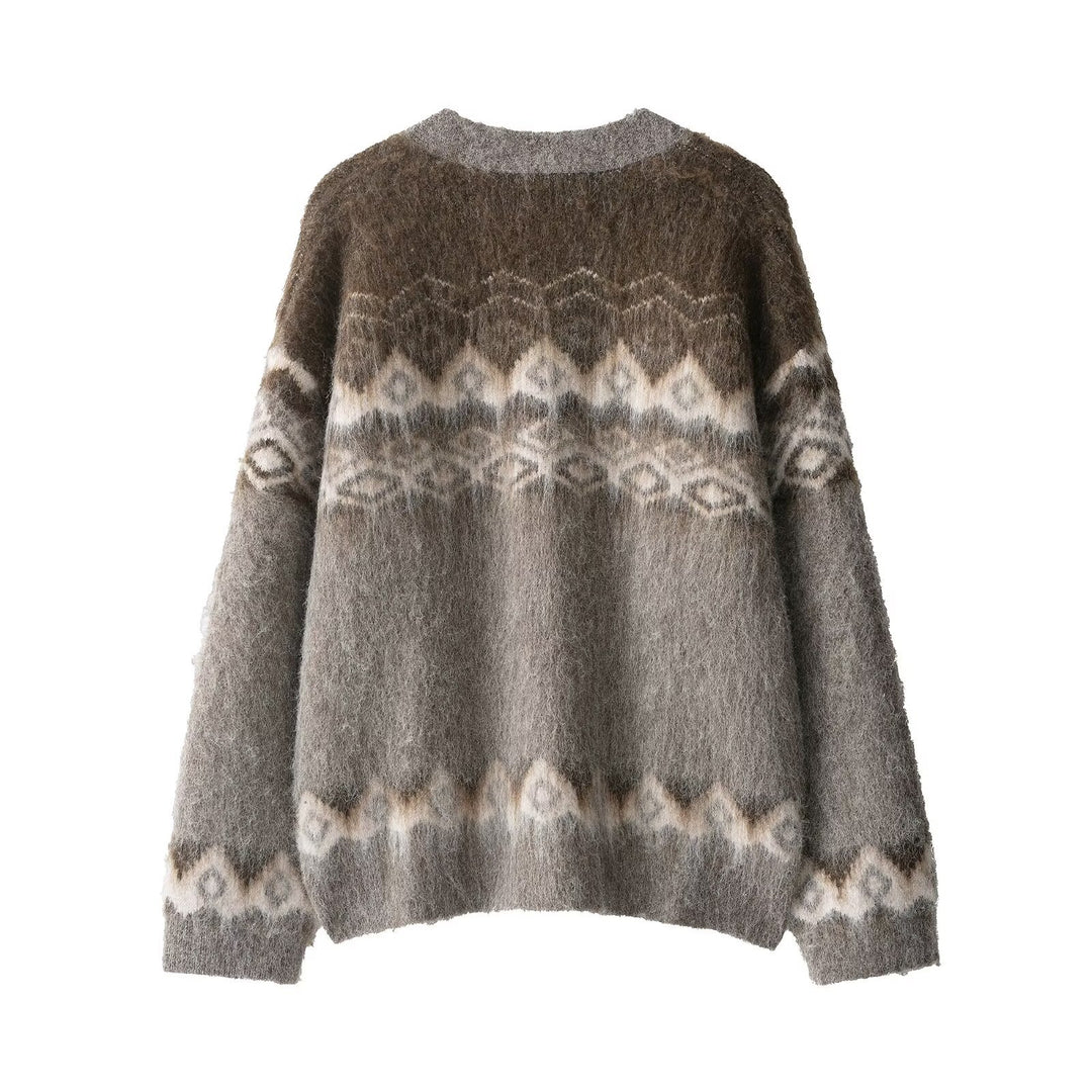 Kvinnor Varm stickad Cardigan Mirla-Eva Jonsson
