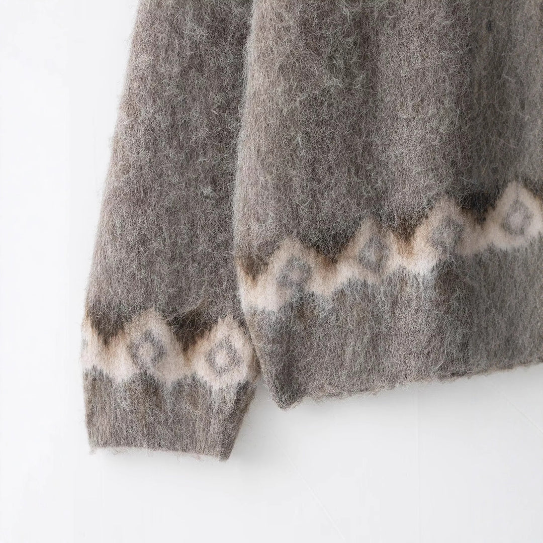 Kvinnor Varm stickad Cardigan Mirla-Eva Jonsson