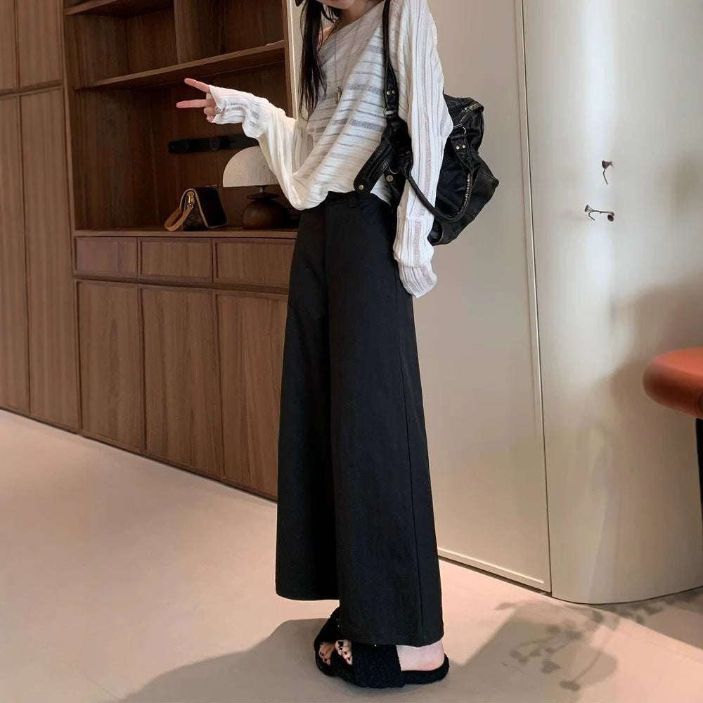 Kvinnor Wide-Cut High-Waist Byxor Mirla-Eva Jonsson