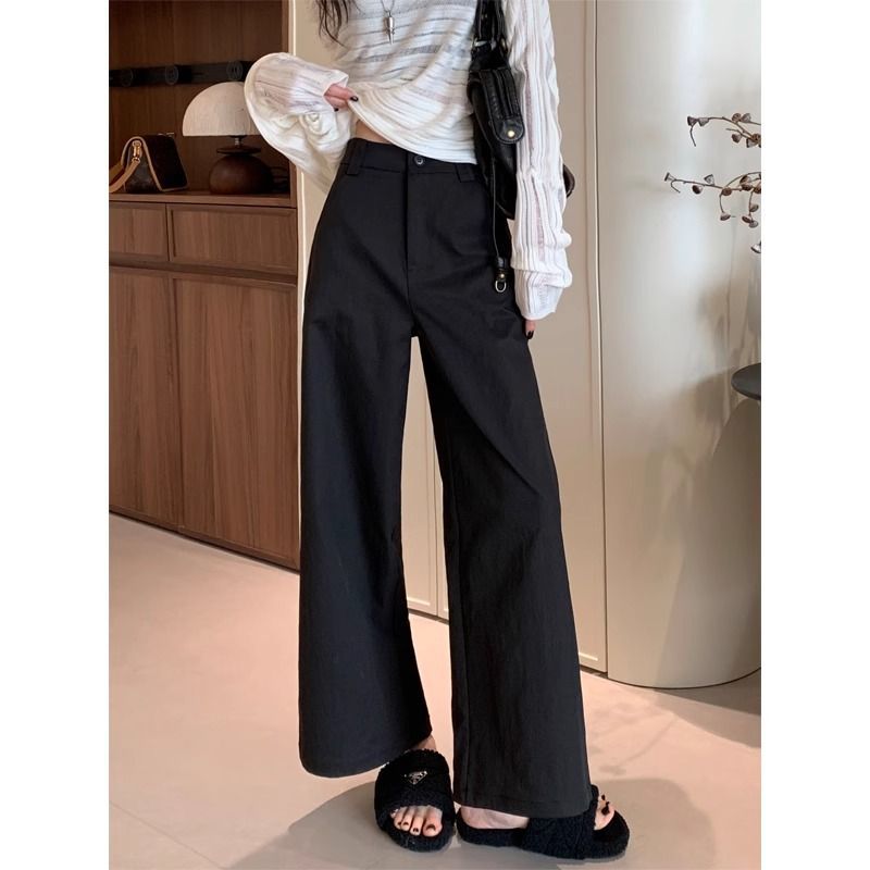 Kvinnor Wide-Cut High-Waist Byxor Mirla-Eva Jonsson