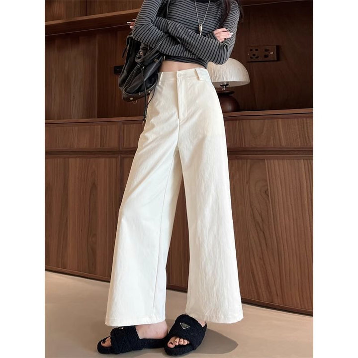 Kvinnor Wide-Cut High-Waist Byxor Mirla-Eva Jonsson