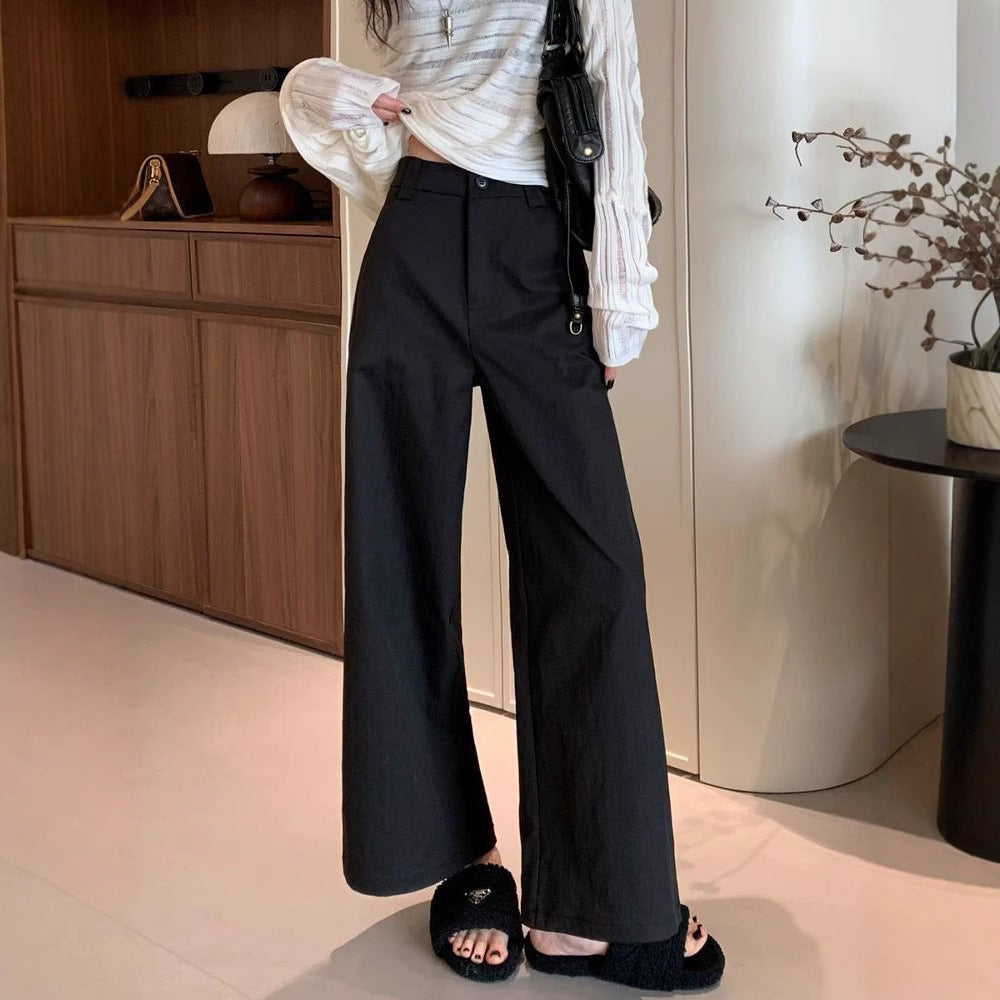 Kvinnor Wide-Cut High-Waist Byxor Mirla-Eva Jonsson