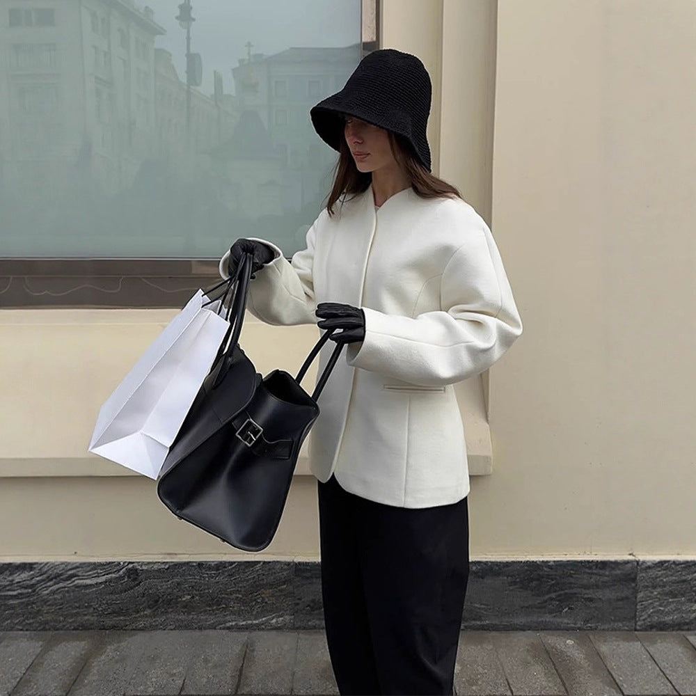 Kvinnor avslappnad blazer i högkvalitativt material Mirla-Eva Jonsson