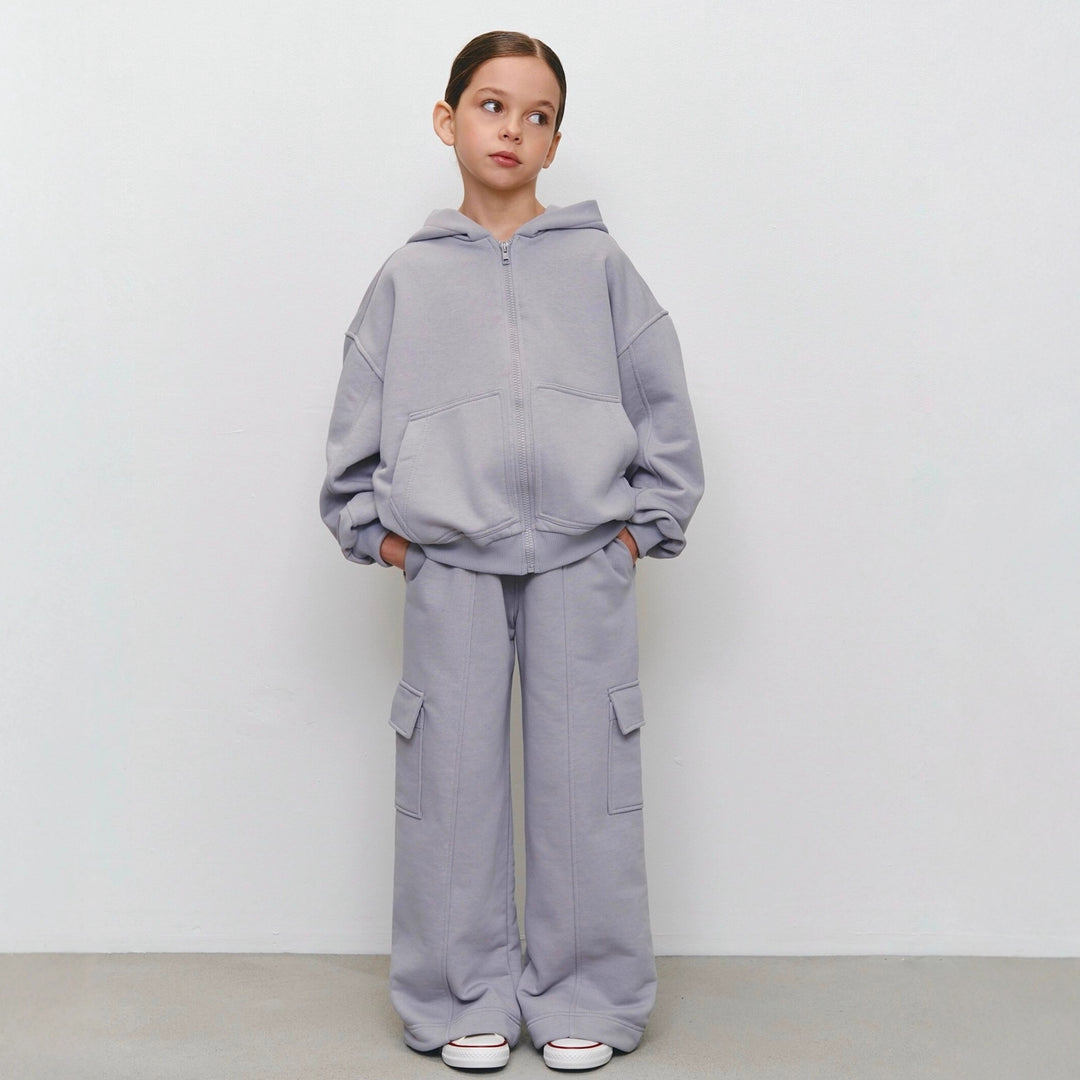 Kvinnor avslappnad hoodie jacka och lösa joggingbyxor set Mirla-Eva Jonsson