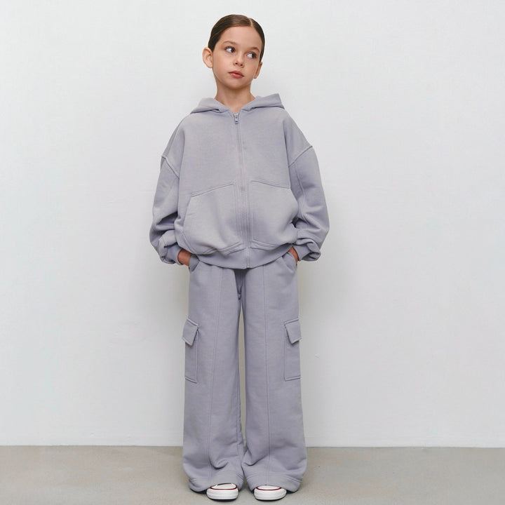 Kvinnor avslappnad hoodie jacka och lösa joggingbyxor set Mirla-Eva Jonsson