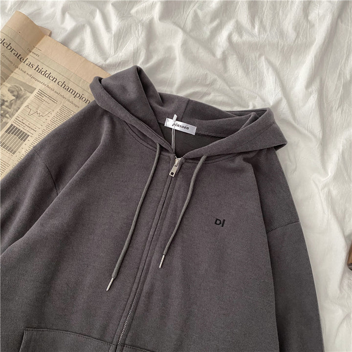 Kvinnor avslappnad hoodie med full dragkedja och praktiska sidofickor Mirla-Eva Jonsson