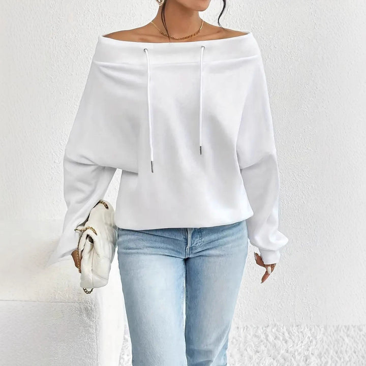Kvinnor avslappnad oversized sweatshirt Mirla-Eva Jonsson