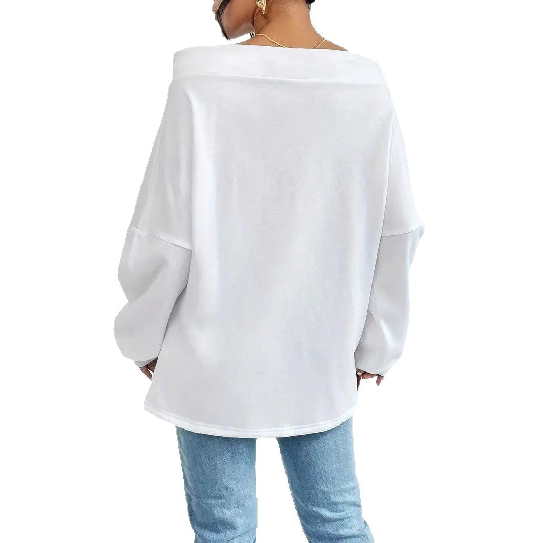 Kvinnor avslappnad oversized sweatshirt Mirla-Eva Jonsson