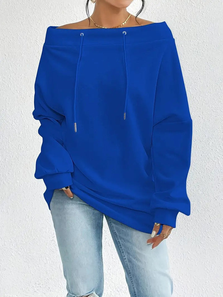 Kvinnor avslappnad oversized sweatshirt Mirla-Eva Jonsson