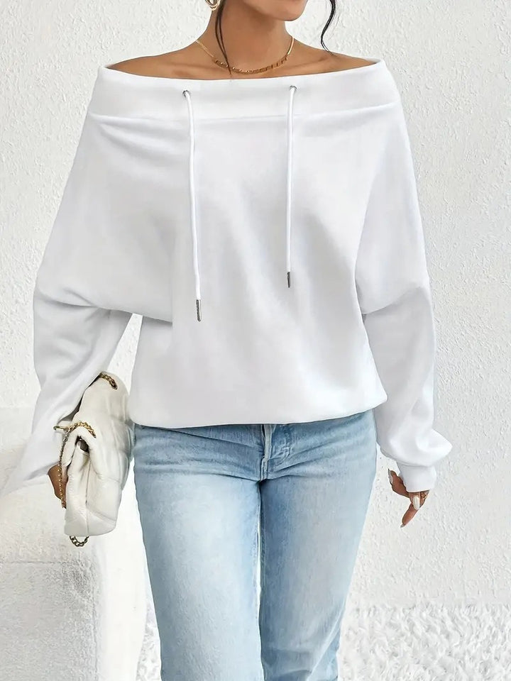 Kvinnor avslappnad oversized sweatshirt Mirla-Eva Jonsson