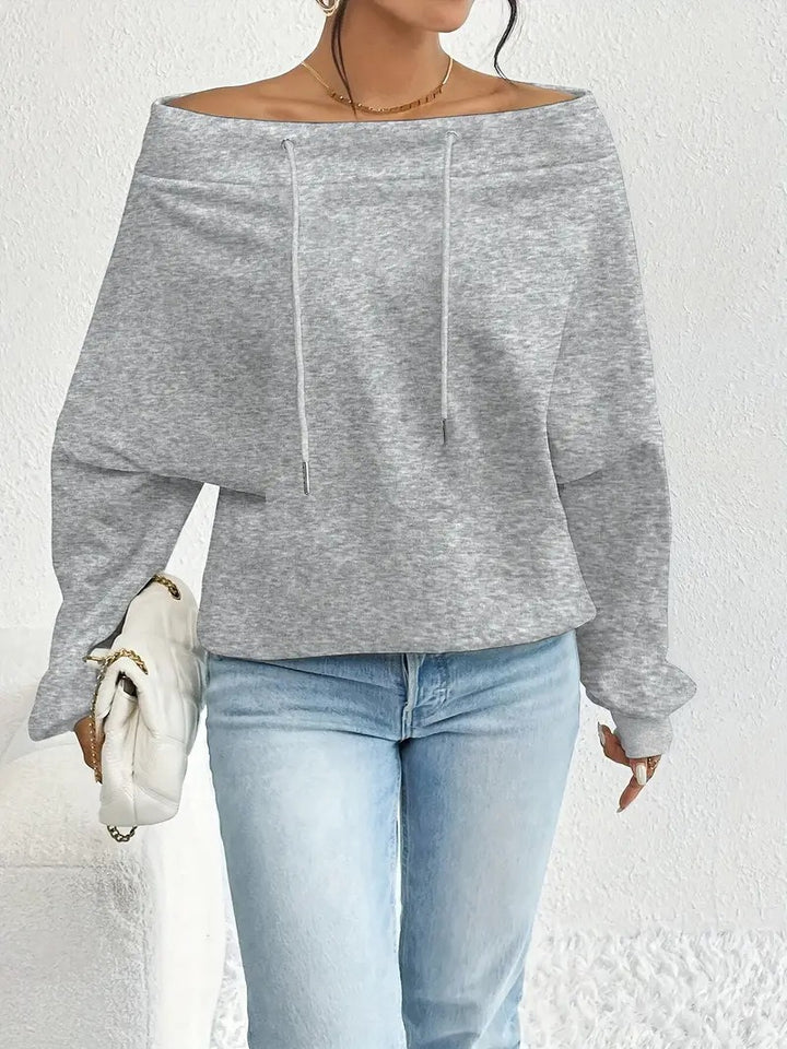 Kvinnor avslappnad oversized sweatshirt Mirla-Eva Jonsson