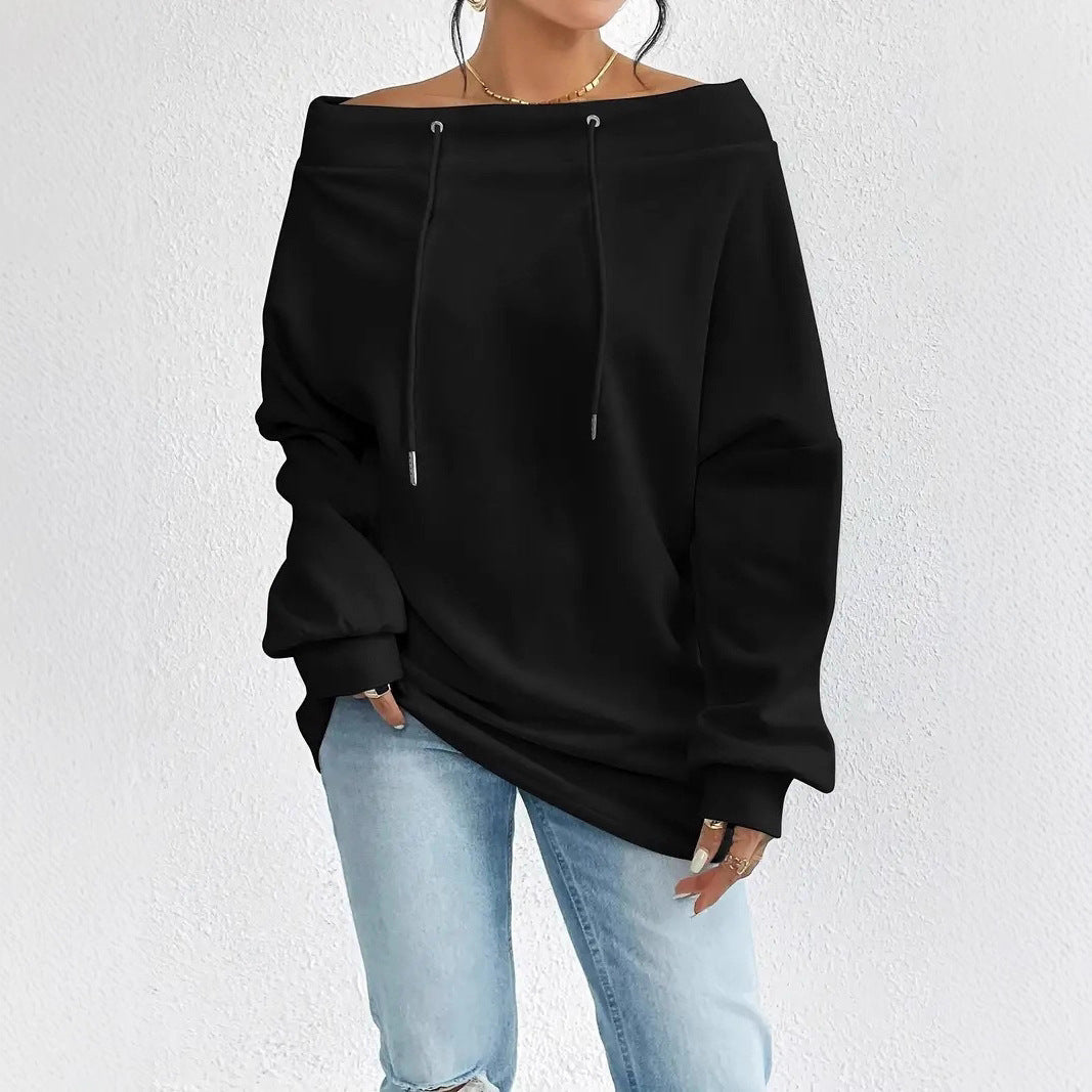 Kvinnor avslappnad oversized sweatshirt Mirla-Eva Jonsson