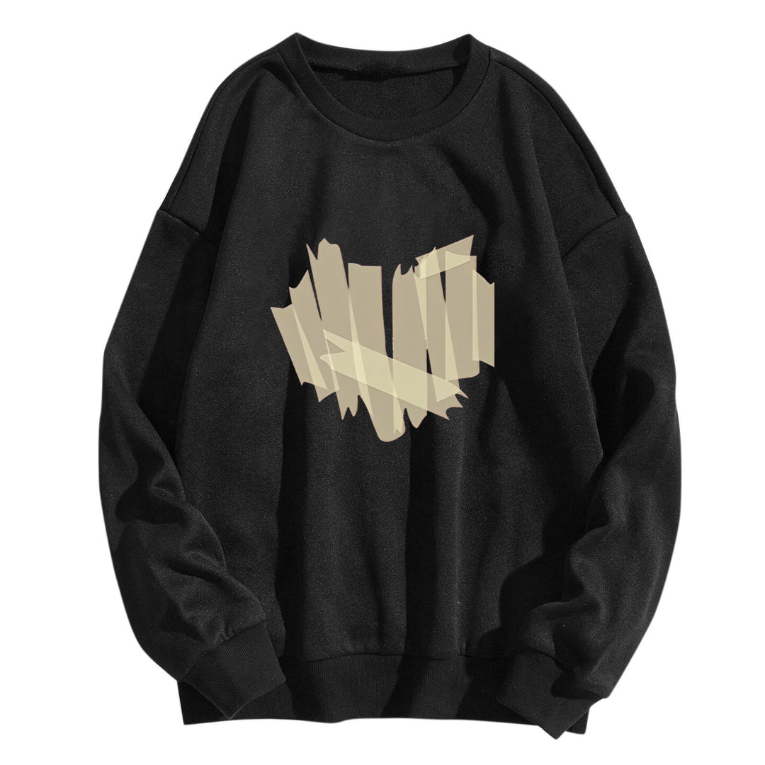 Kvinnor avslappnad sweatshirt med holistisk design Mirla-Eva Jonsson