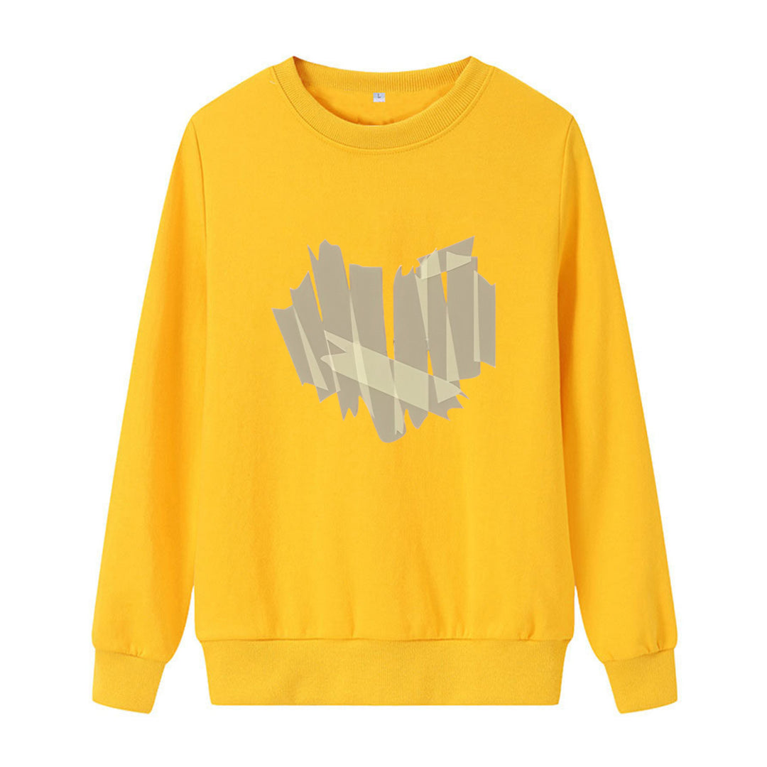 Kvinnor avslappnad sweatshirt med holistisk design Mirla-Eva Jonsson