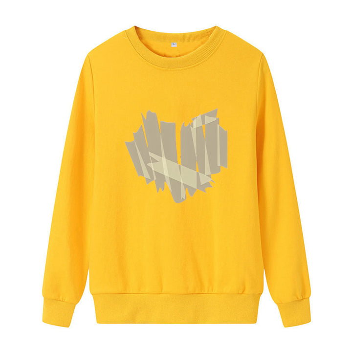 Kvinnor avslappnad sweatshirt med holistisk design Mirla-Eva Jonsson