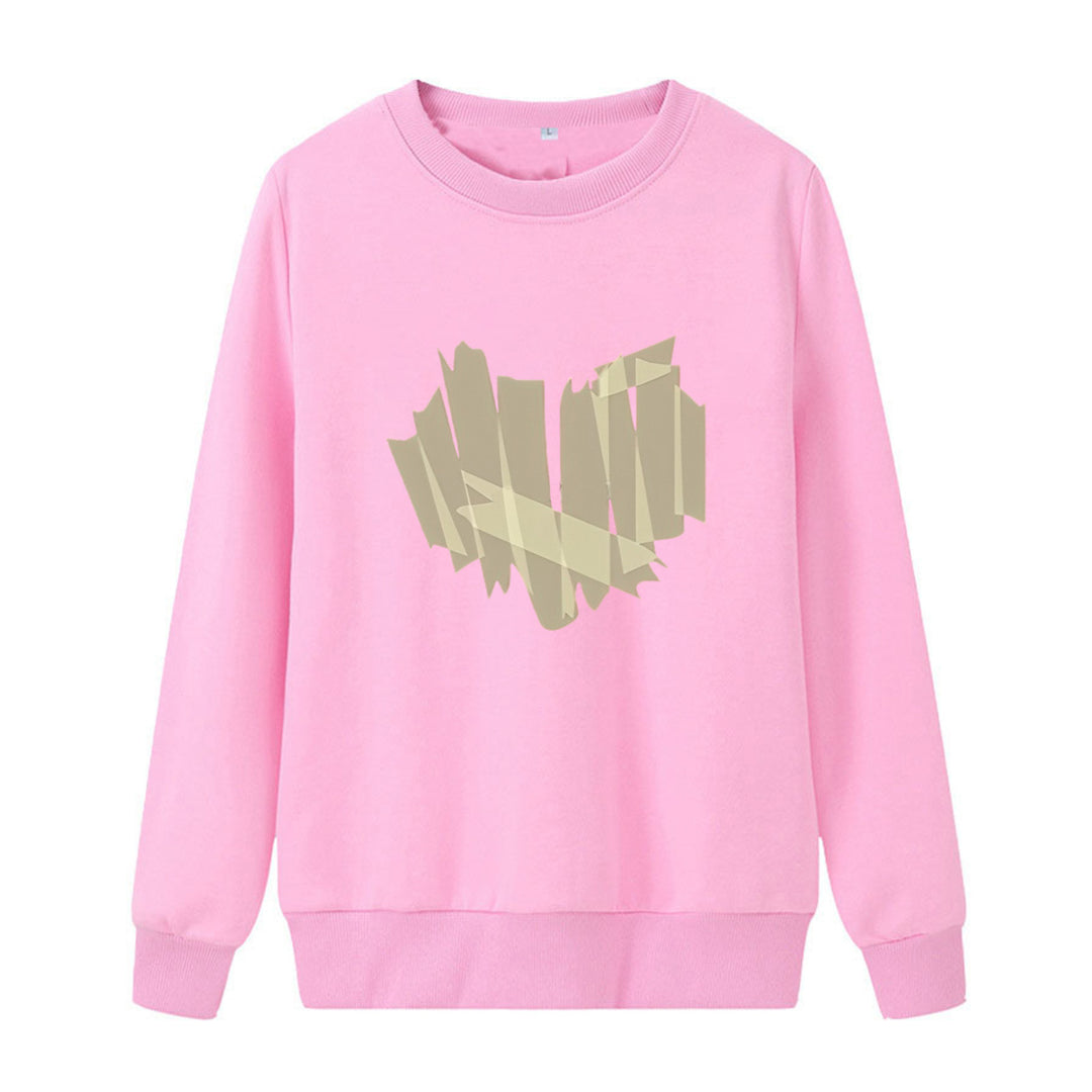 Kvinnor avslappnad sweatshirt med holistisk design Mirla-Eva Jonsson