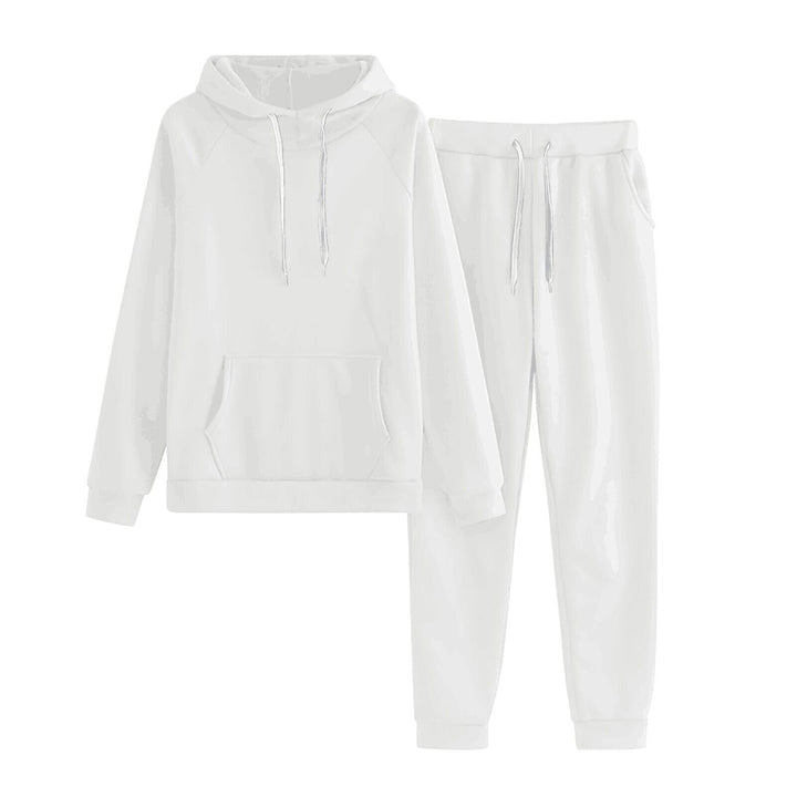 Kvinnor bekväm fritidsset med hoodie och joggingbyxor Mirla-Eva Jonsson