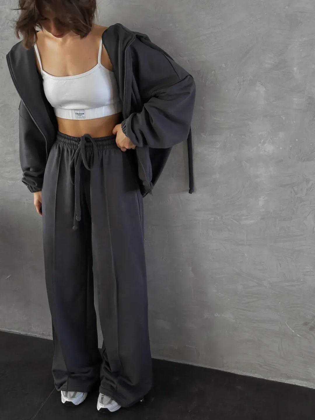 Kvinnor bekväm oversized joggdress Mirla-Eva Jonsson