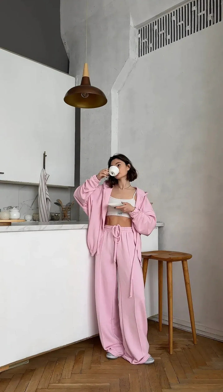 Kvinnor bekväm oversized joggdress Mirla-Eva Jonsson