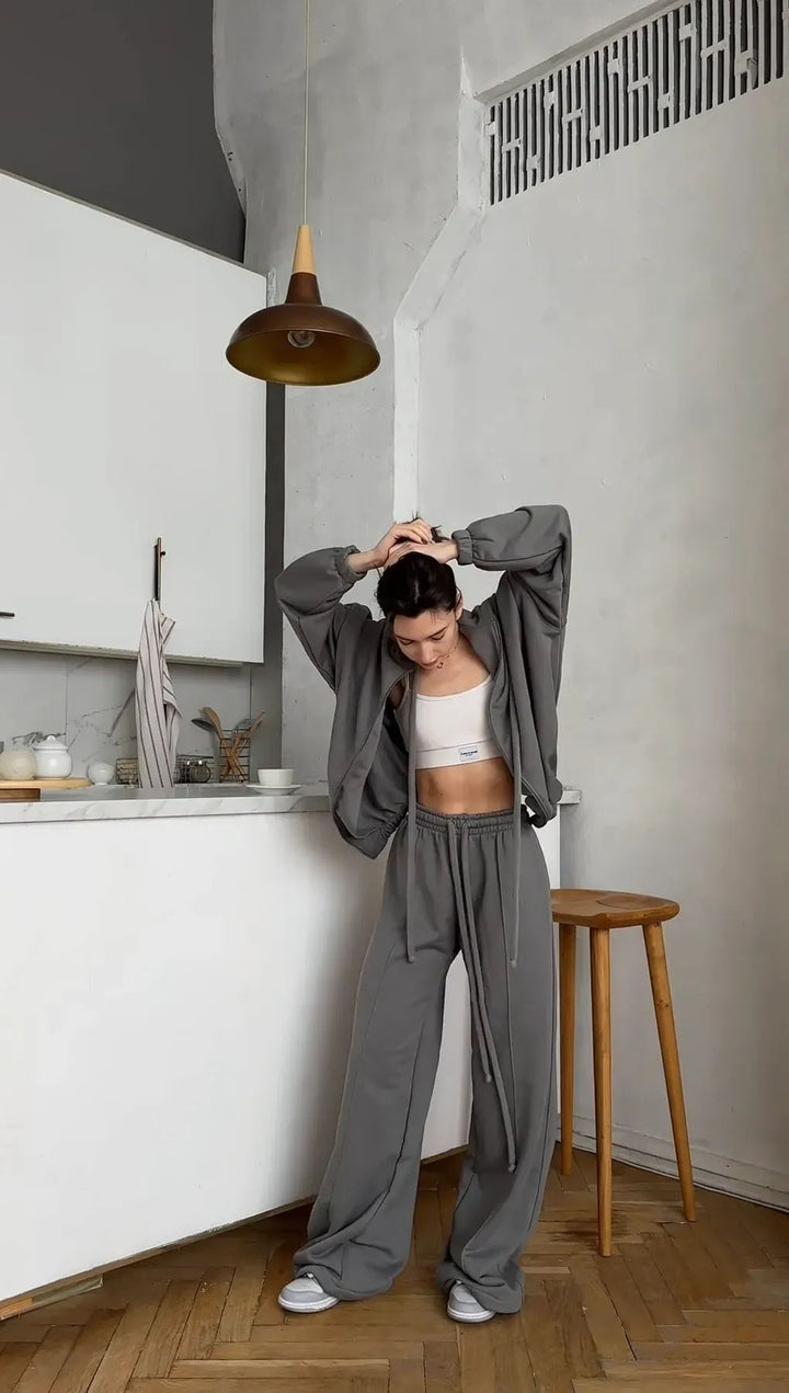 Kvinnor bekväm oversized joggdress Mirla-Eva Jonsson